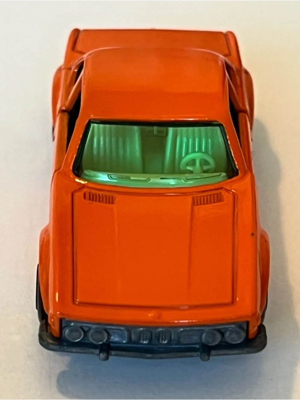 Vintage Matchbox Superfast No. 45 BMW 3.0 CSL 1976 Lesney England Orange